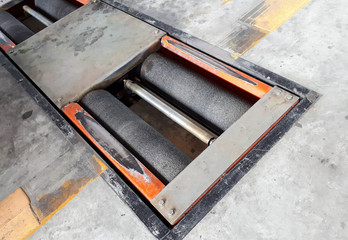 Brake tester for car check and safety