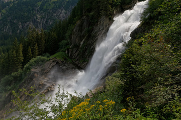 Naklejka na ściany i meble Krimml Waterfalls - Austria..Krimmler Wasserfälle - Österreich