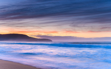 Fototapeta premium Dawn Seascape and Headland