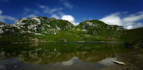 Fototapeta premium Formarinsee - Austria..Formarinsee - Österreich