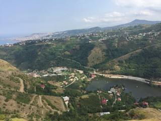 Trabzon ilinden bir manzara