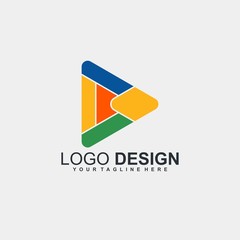 Studio media logo design.