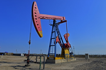 Fototapeta premium The oil pump
