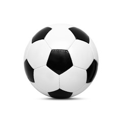 Obraz premium Ball auf dem Fussballplatz