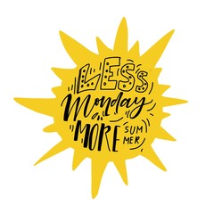 Hand lettering illustration for your design 