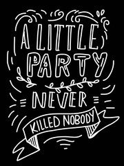 Hand lettering illustration for your design 