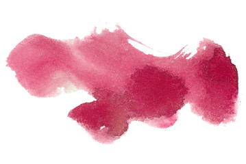 red watercolor stain. cherry tint