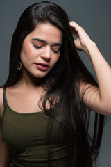 Fototapeta premium Teen Hispanic Female Model