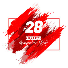 Independence Day of Peru Celebration Background.