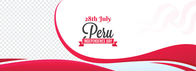 Independence Day of Peru Celebration Background. - obrazy, fototapety, plakaty