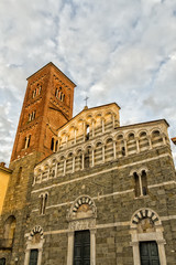 Fototapeta na wymiar San Pietro Somaldi church in Lucca