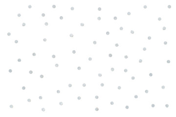 Silver glitter confetti paper cut background - close up 