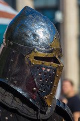 Knight's armour for historical reconstructions
