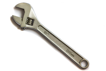 monkey wrench, isolated on wite background