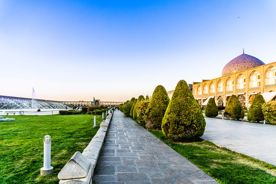 Great Naqsh-e Jahan Square in Isfahan - Iran