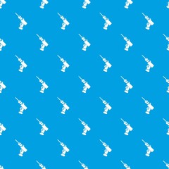 Medical drill pattern vector seamless blue repeat for any use