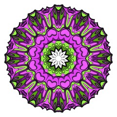 Vector mandala, Floral mandala. Oriental mandala. Vintage decorative elements. Vector illustration. It is super vector illustration.