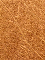 Brown leather material as an abstract background