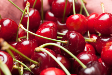 Sweet fresh cherry food, meal berry.