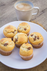 muffins et café