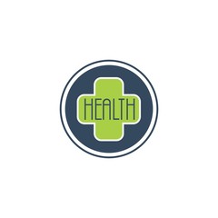 cross icon health center logo