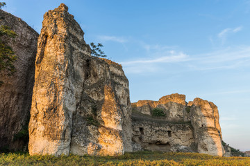 A part of Roman fortress Carsium near Harshova, Romania