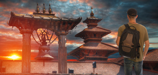 Fototapeta na wymiar Bhaktapur