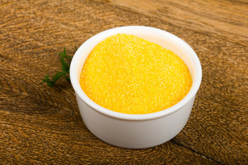 Raw polenta