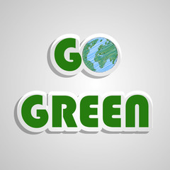 Illustration of World Environment Day background