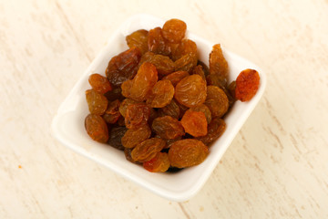 Raisin heap