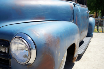 These are pictures of very old cars in very good condition, taken at a public exhibition

