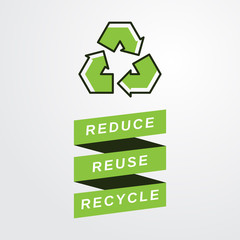 Recycle vector illustration