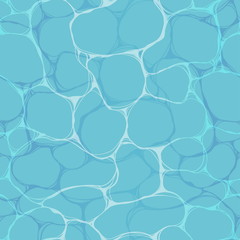 Rippled water surface seamless repeating pattern texture.