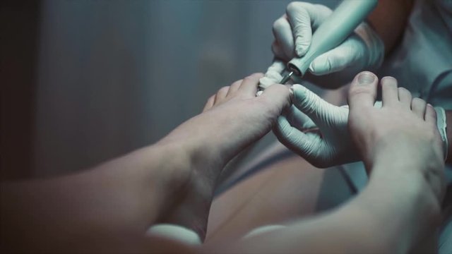 Manicure salon procedures.