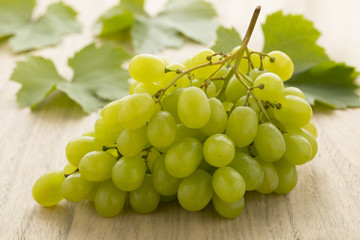  Bunch of fresh green grapes