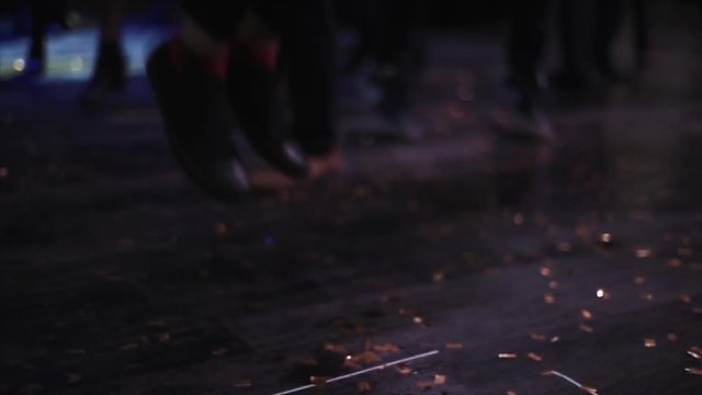 young man dancing