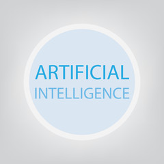 Artificial intelligence  concept- vector illustration