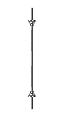 Obraz premium Vintage barbell gym equipment icon