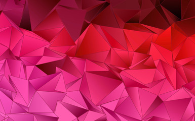 Low-Poly triangular background