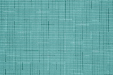 Plastic pattern background in cyan color.
