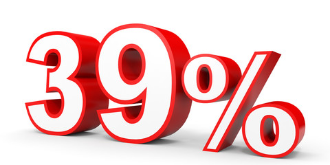 Thirty nine percent off. Discount 39 %.