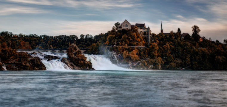The Rhine Falls.