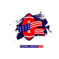 Football Logo Vector Template Design Illustration