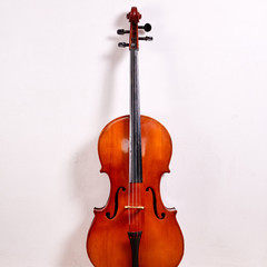 Obraz na płótnie Canvas Old retro cello