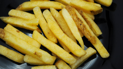 potato chip on plate