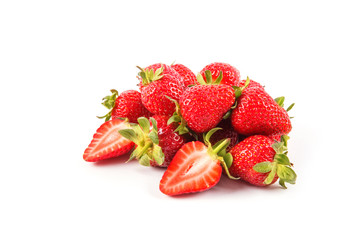 Ripe fresh strawberry