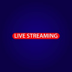 Live Streaming Vector Template Design Illustration