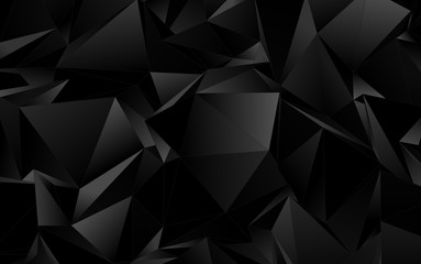 Low-Poly triangular background
