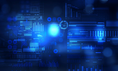 Innovative technology background