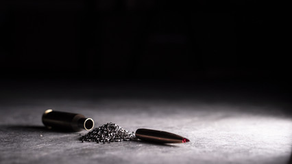 Bullet, powder & case III